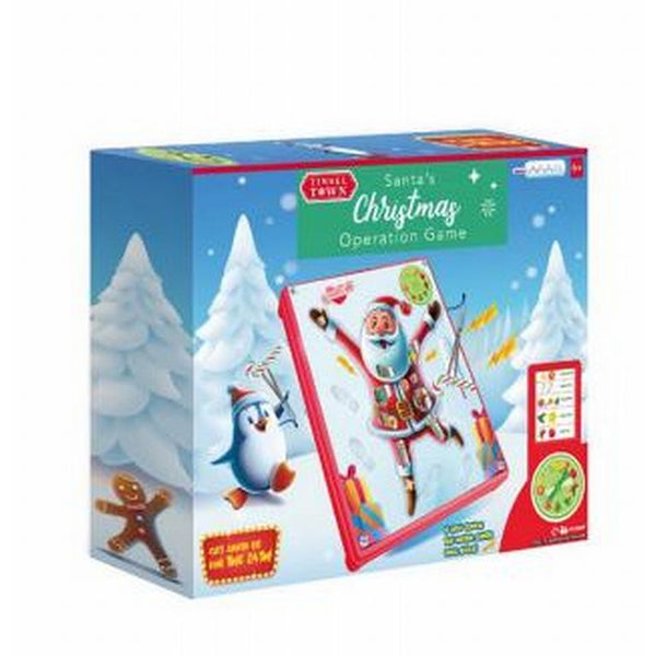 Christmas Santa's Operation Board Game | Assorted Designs and Colours, Portable