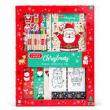 Tinsel Town Christmas Super Activity Set | 45-Page Colouring Book