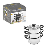 Blackmoor 3 Tier Steamer - 20cm