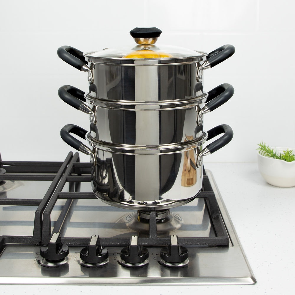 Blackmoor 3 Tier Steamer - 20cm - view 1
