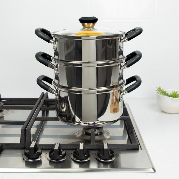 Blackmoor 3 Tier Steamer - 20cm - view 1