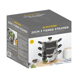 Blackmoor 3 Tier Steamer - 20cm - view 2
