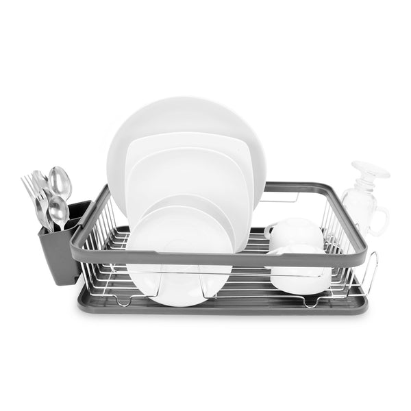 Anika Stainless Steel Dish Drainer Grey