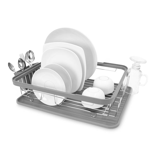 Anika Stainless Steel Dish Drainer Grey