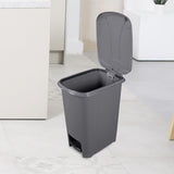 Anika Charcoal Pedal Bin | 40L