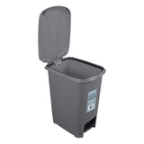 Anika Charcoal Pedal Bin | 40L