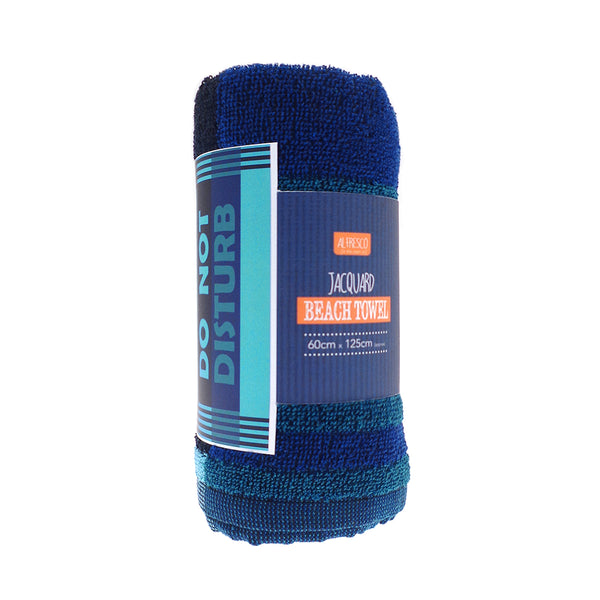 Country Club Jacquard Design Beach Towel | Pink, 60 x 125cm