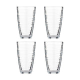 Ravenhead Essentials Swirl Highball Glass Tumblers | 48cl, Pack of 4