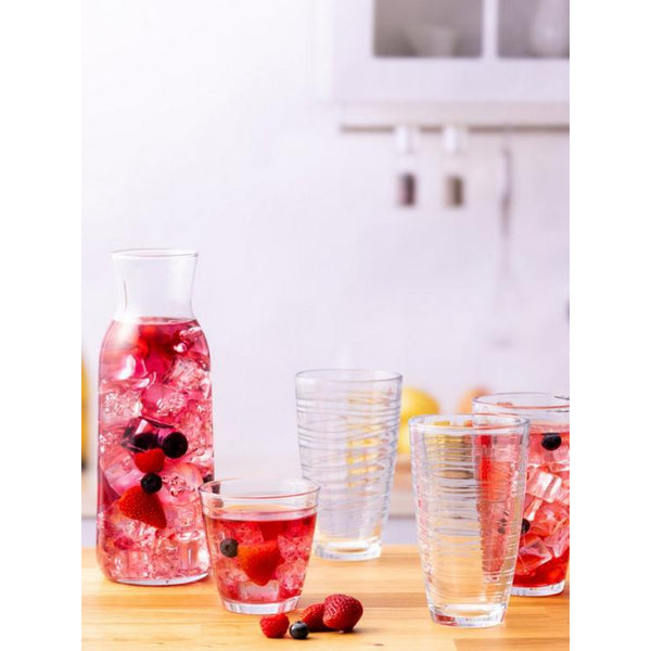 Ravenhead Essentials Swirl Highball Glass Tumblers | 48cl, Pack of 4