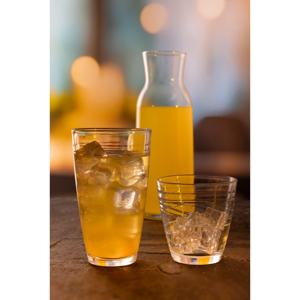 Ravenhead Essentials Swirl Highball Glass Tumblers | 48cl, Pack of 4