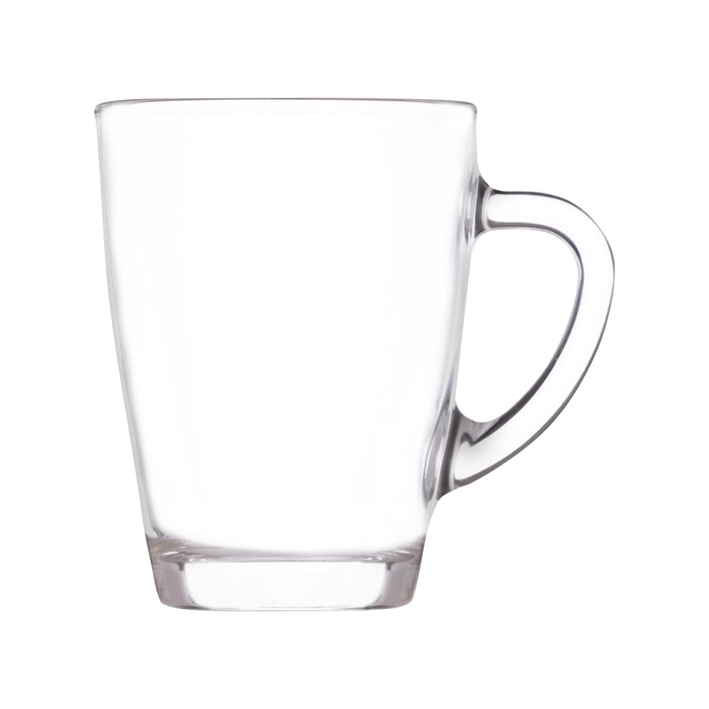 Ravenhead Entertain Tall Tapered Clear Glass Mugs | Set of 2, 28cl