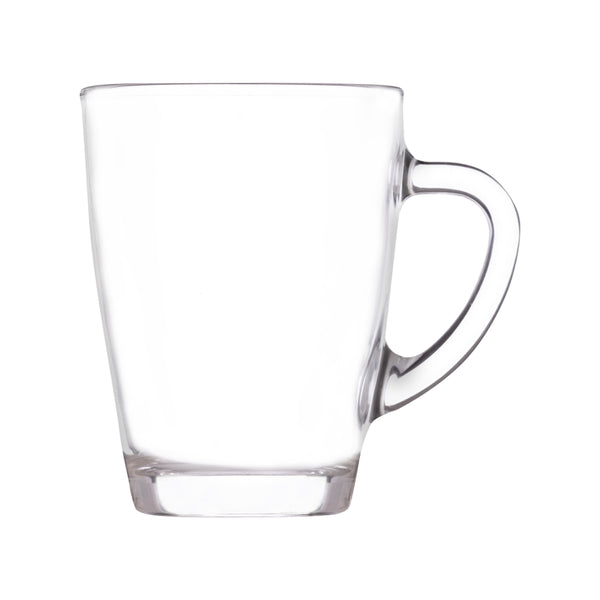 Ravenhead Entertain Tall Tapered Clear Glass Mugs | Set of 2, 28cl