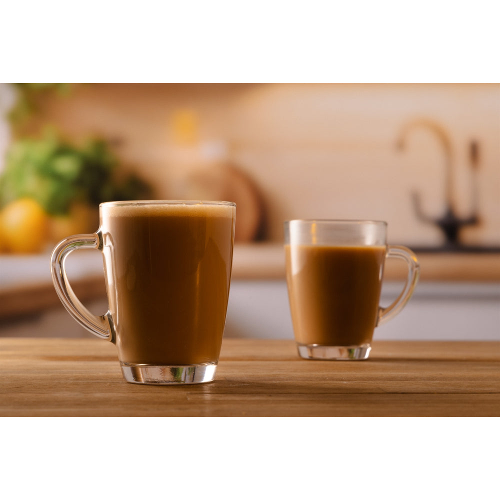 Ravenhead Entertain Tall Tapered Clear Glass Mugs | Set of 2, 28cl