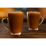 Ravenhead Entertain Tall Tapered Clear Glass Mugs | Set of 2, 28cl
