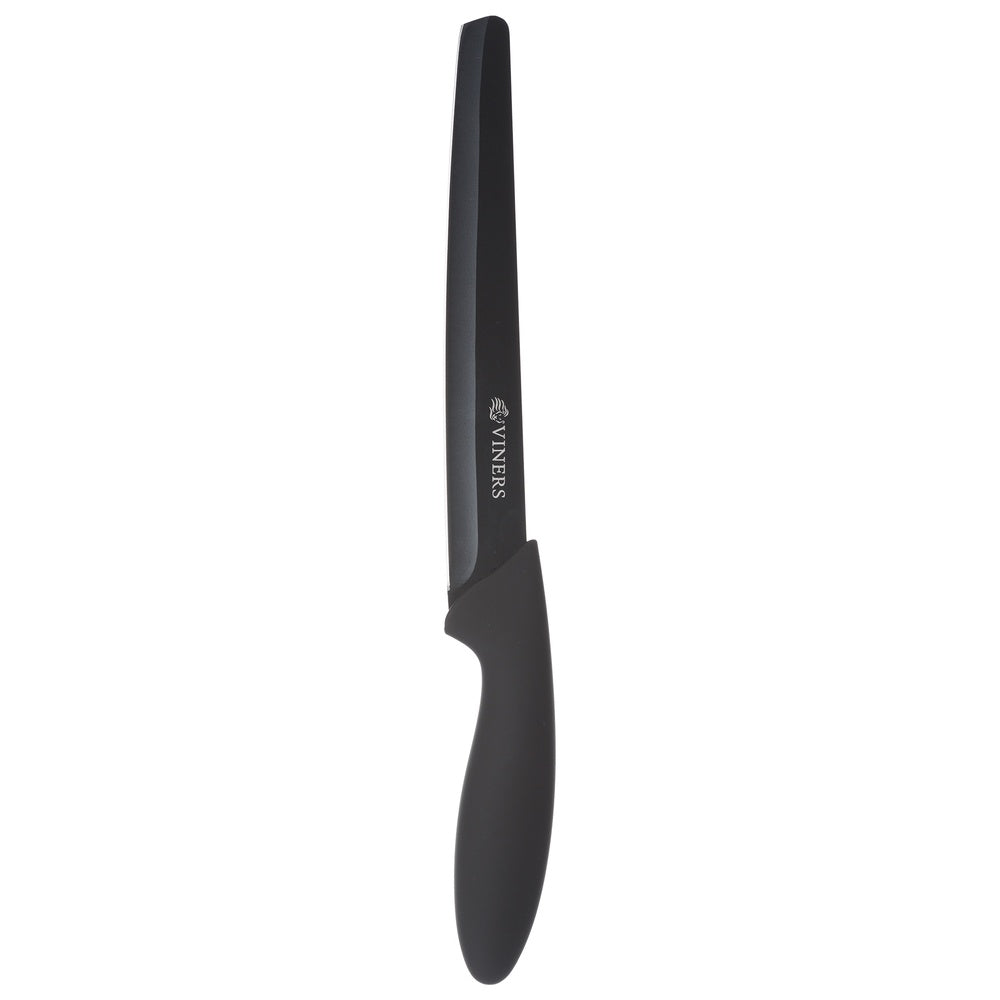 Vin Assure 8 Inch Carving Knife - Black - 1 Pack