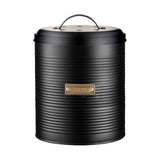 Typhoon Otto Matte Black Kitchen Compost Bin | Ventilated Lid, Carry Handle