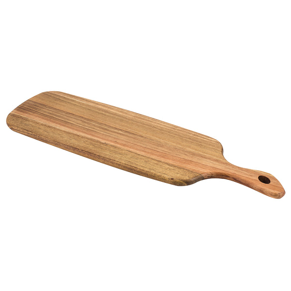 Apollo Acacia Serving Board with Handle | 63 x 20cm, Hanging Hole