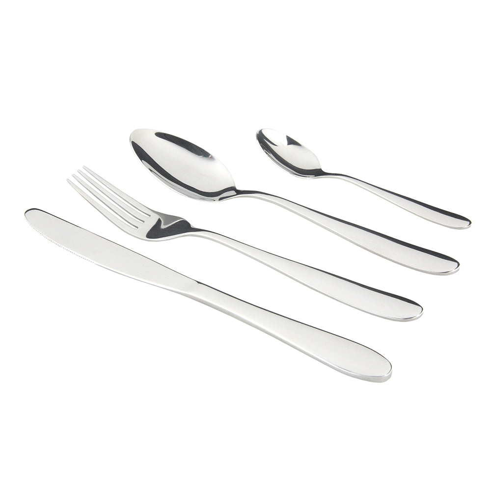 Apollo Amalfi 16 Piece Cutlery Set | High-Gloss Mirrored Finish