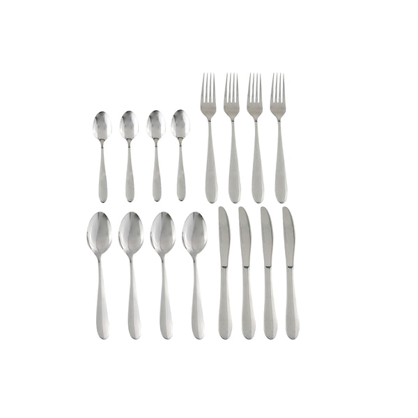 Apollo Amalfi 16 Piece Cutlery Set | High-Gloss Mirrored Finish