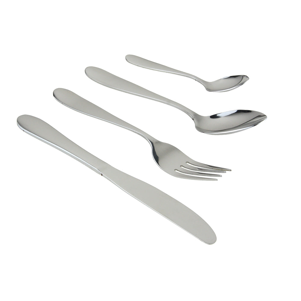 Apollo Amalfi 16 Piece Cutlery Set | High-Gloss Mirrored Finish