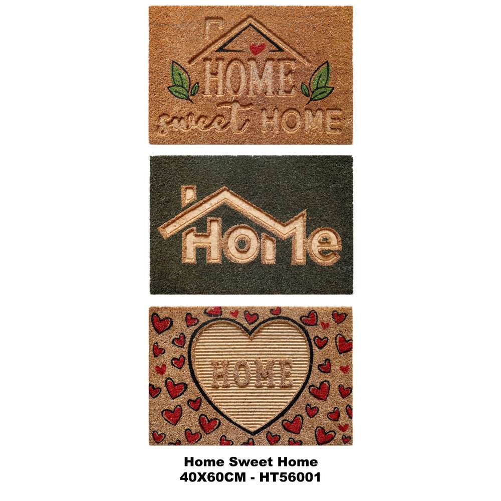Hometrends Home Sweet Home Doormat - 40x60cm Coir