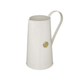 Atmosphera Chrome Metal Pitcher Vase | 25cm, Gold Medallion