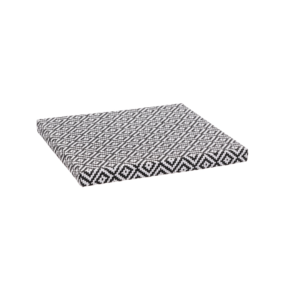 5FIVE Black and White Geometric Storage Box with Lid | 31 x 31cm