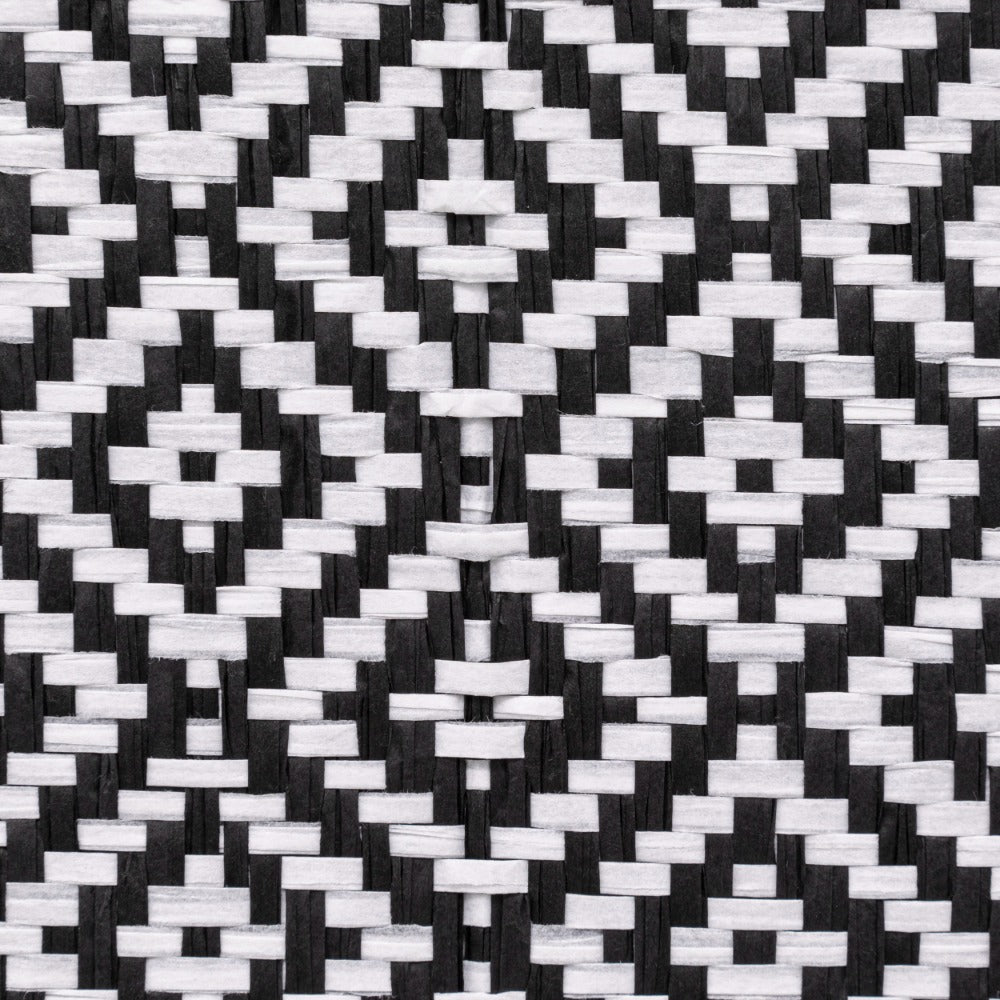 5FIVE Black and White Geometric Storage Box with Lid | 31 x 31cm