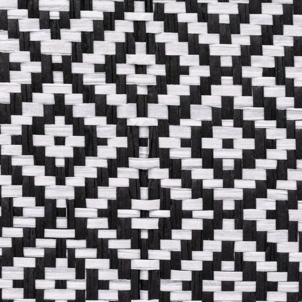 5FIVE Black and White Geometric Storage Box with Lid | 31 x 31cm