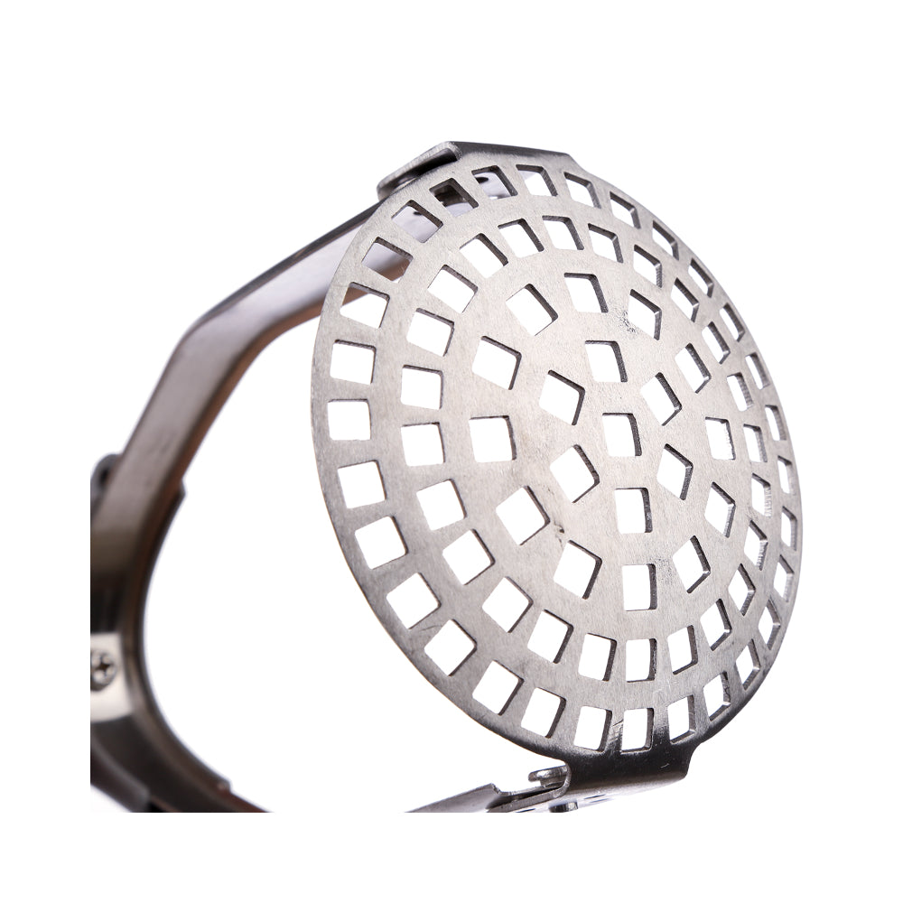 5FIVE Foldable Stainless Steel Potato Masher | Comfort-Grip Handle, Hanging Loop