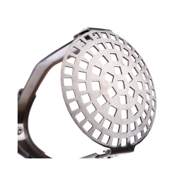 5FIVE Foldable Stainless Steel Potato Masher | Comfort-Grip Handle, Hanging Loop