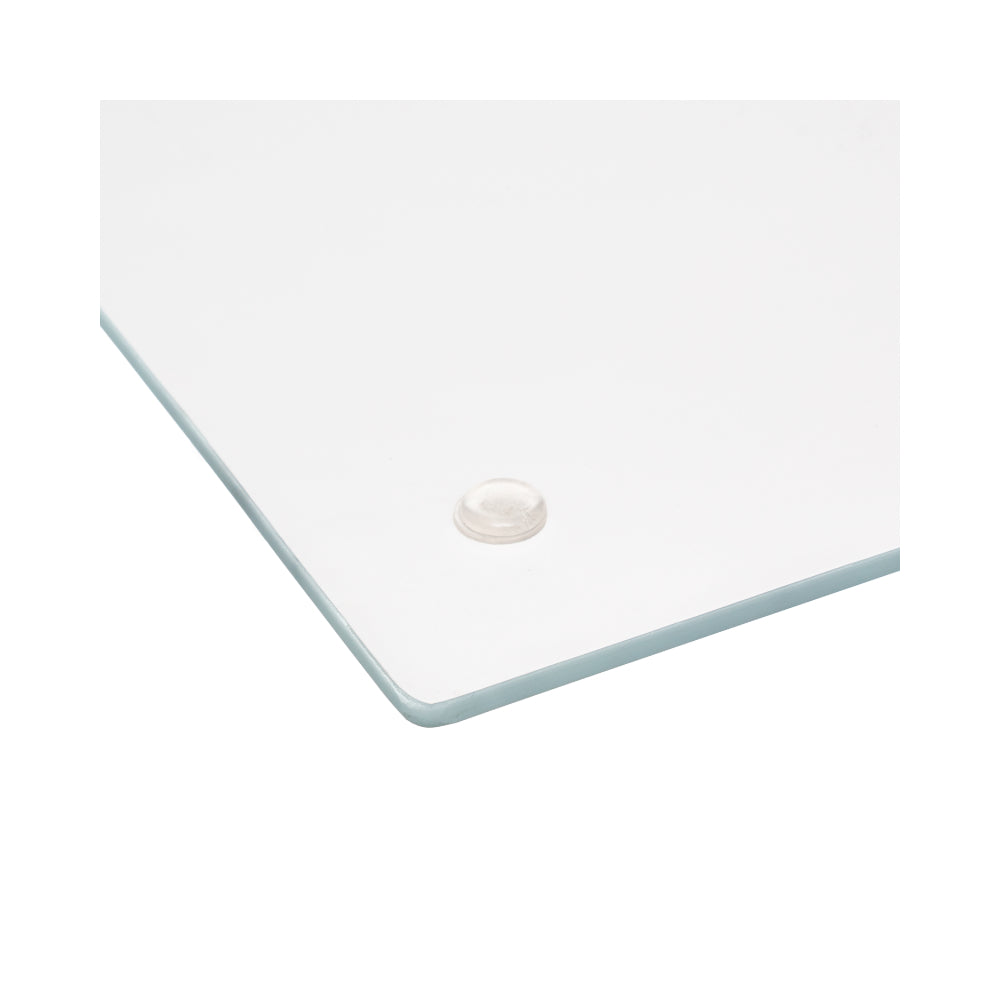 5FIVE Marble-Effect Glass Worktop Saver Board | 40 x 30cm, Wipe-Clean