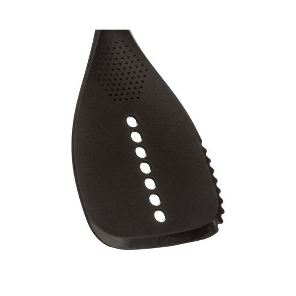 5FIVE Nylon Slotted Spoon Turner | Grey, 34cm, Drainage Holes