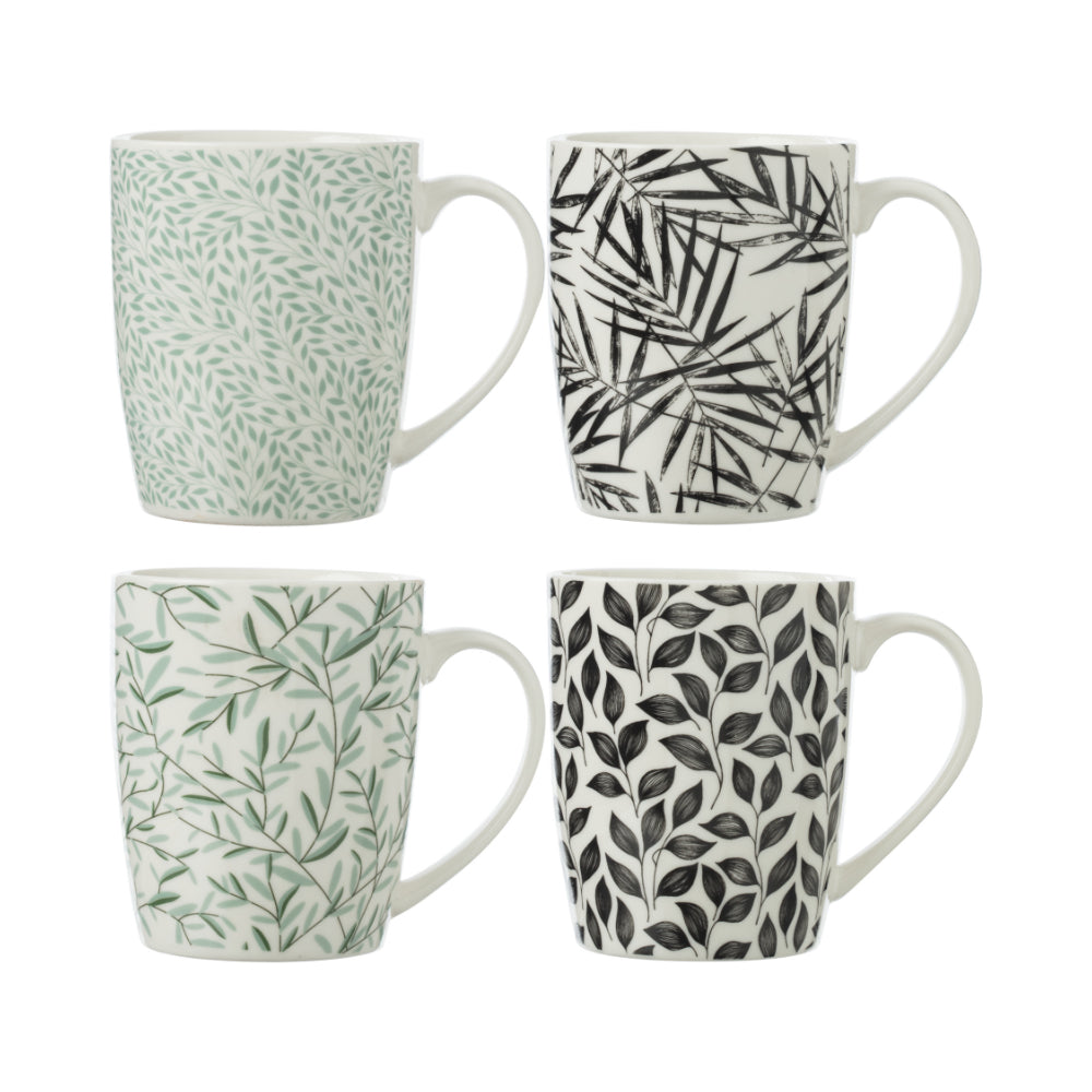 Secret de Gourmet Nature Floral Botanical Print Mug | 330ml, Assorted