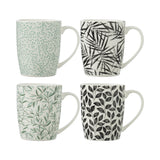 Secret de Gourmet Nature Floral Botanical Print Mug | 330ml, Assorted
