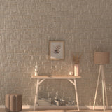 Atmosphera Tiana Beige Botanical Framed Canvas Wall Art | 40 x 50cm
