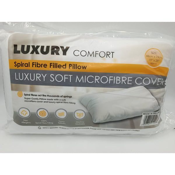 Luxury Comfort Pillow | 720 Gram Fill Weight, 48 x 74cm