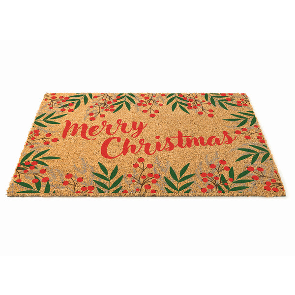 Christmas Merry Christmas Coir Doormat | 40 x 60, Assorted Designs