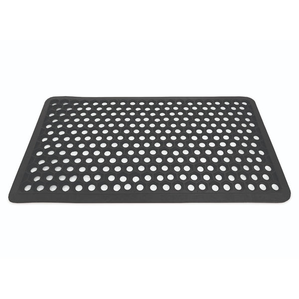 Heavy Duty Rubber Honeycomb Floor Mat | 40 x 70cm, Rectangular