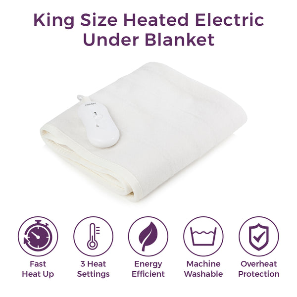 Carmen Super King Heated Under Blanket