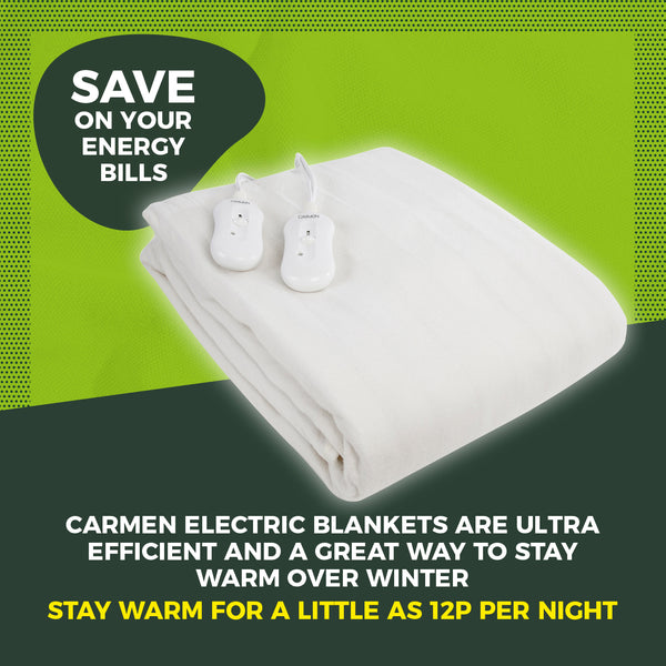 Carmen Super King Heated Under Blanket