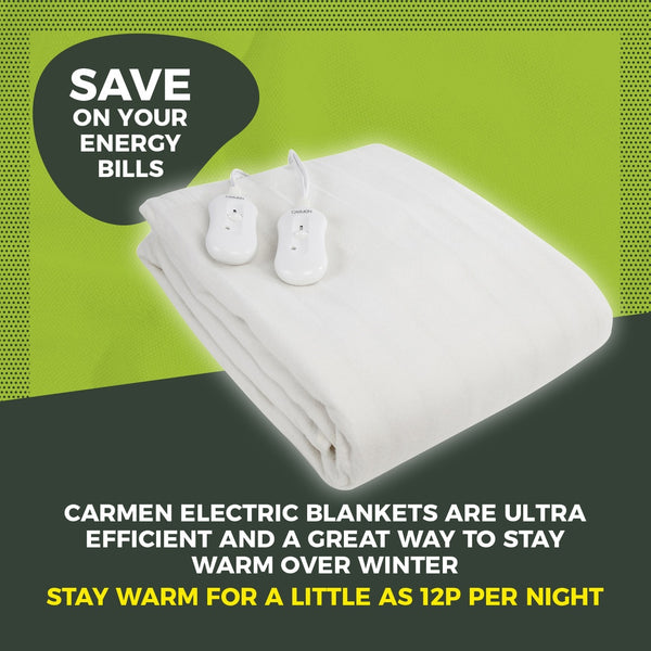 Carmen Super King Heated Under Blanket