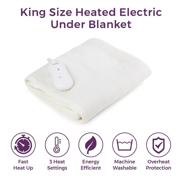 Carmen Super King Heated Under Blanket