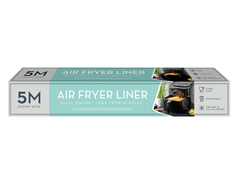 Air Fryer Disposable Non-Stick Liner Roll | 5m x 25cm, Cut-to-Size