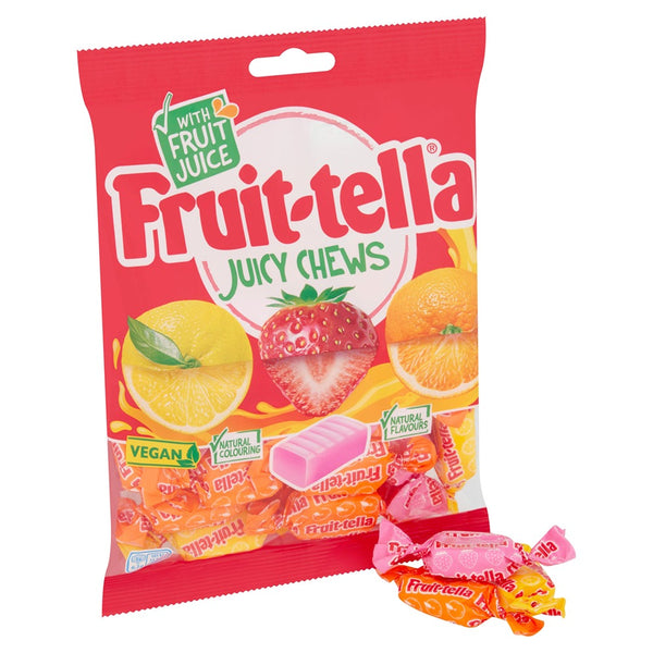 Fruitella Juicy Chews | Real Fruit Juice, Vegan Friendly, 170g