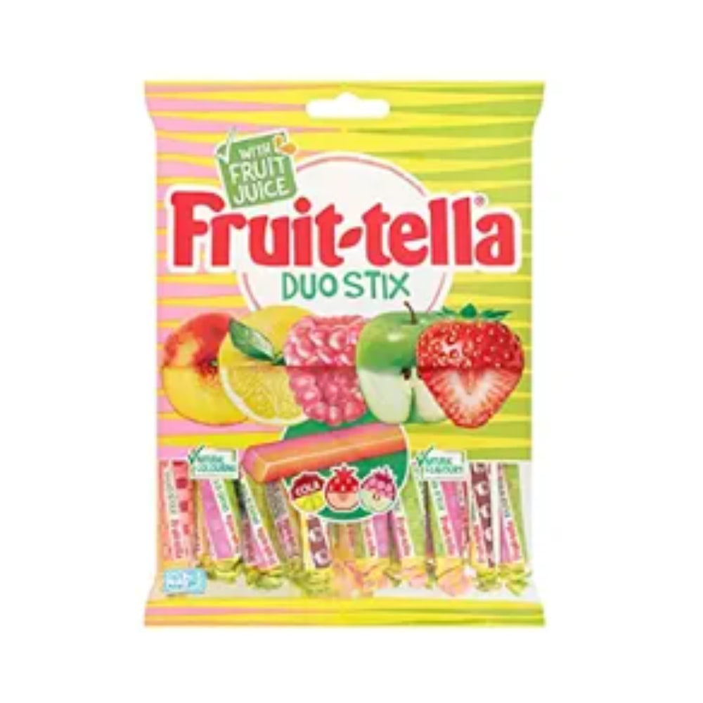 Fruittella Duo Stix - Fruity Flavours - 150g