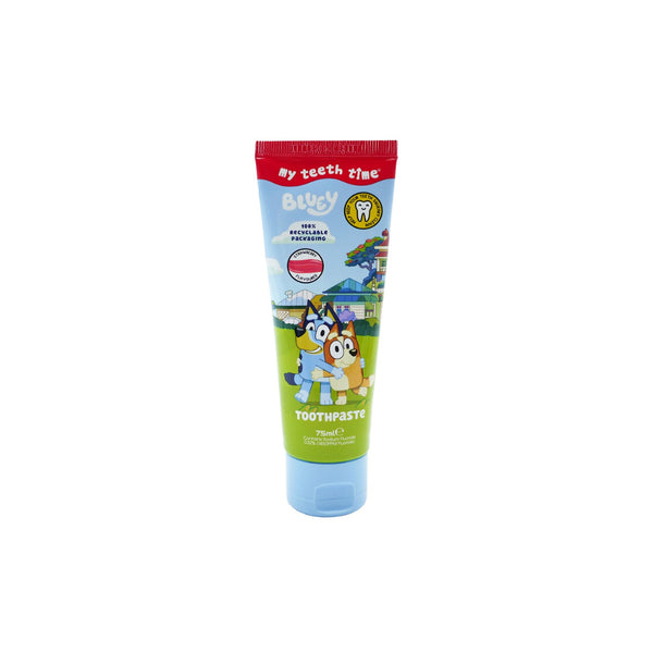 My Teeth Time Bluey Kids Toothpaste | Strawberry, 1450 ppm Fluoride, 75 ml