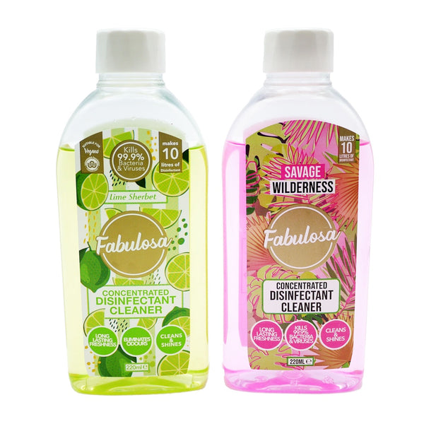 Fabulosa Concentrated Disinfectant Cleaner - Assorted Scents - 220ml