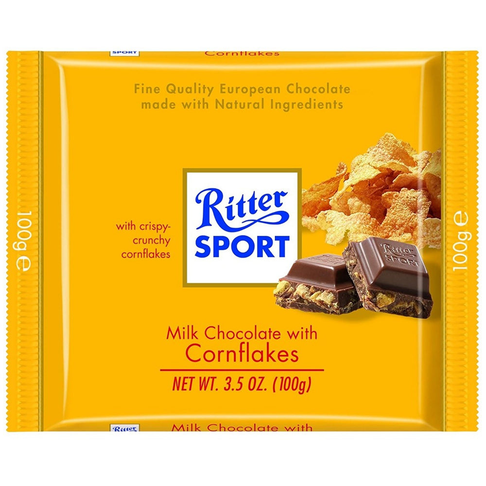 Ritter Sport Milk Chocolate with Cornflakes | 100g