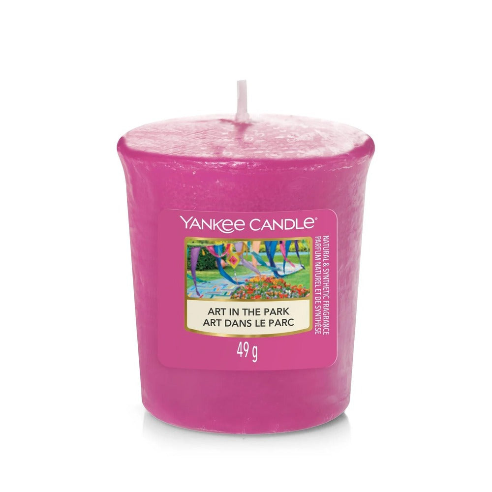 Yankee Candle Votive Candle Art In The Park | Scented Home Fragrance